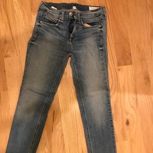 Rag & Bone ankle skinny jeans size 27